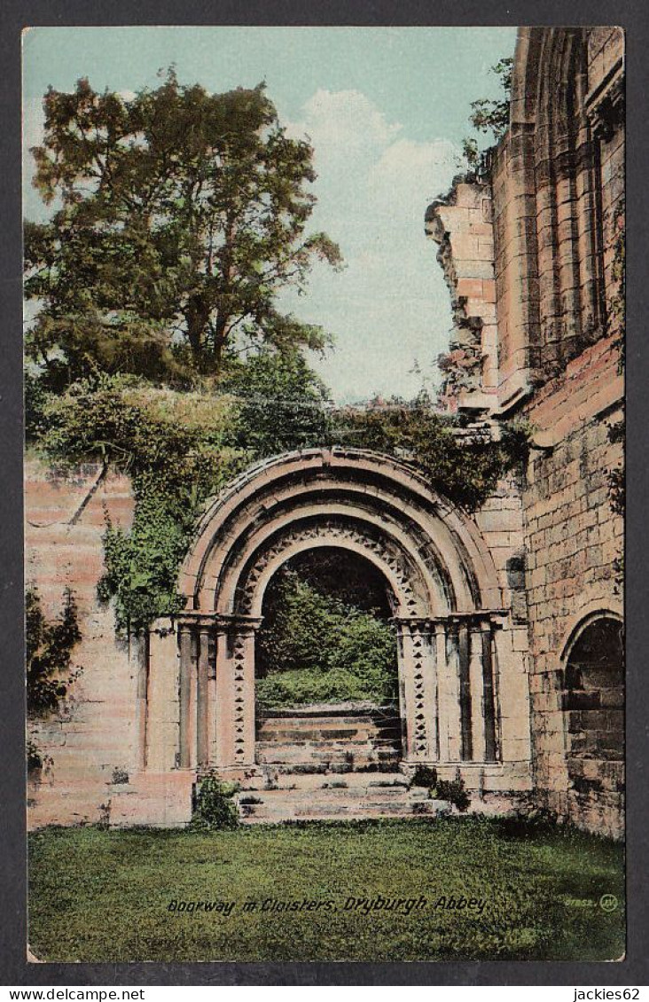111192/ DRYBURGH, Abbey, Bookway M Cloisters - Berwickshire