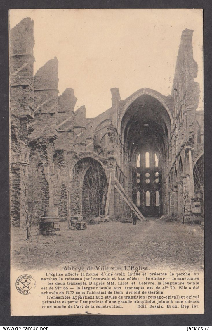 104080/ VILLERS-LA-VILLE, Abbaye, L'Eglise - Villers-la-Ville