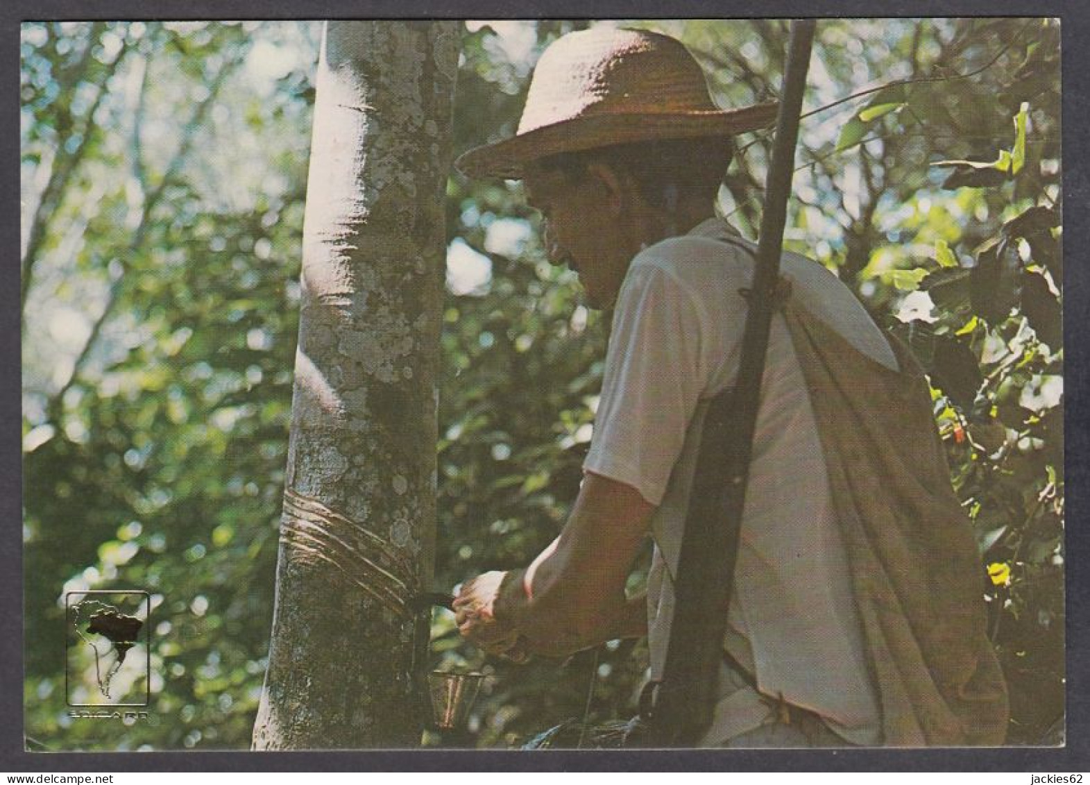 127552/ MANAUS, Seringueiro, Rubber Gatherer - Manaus