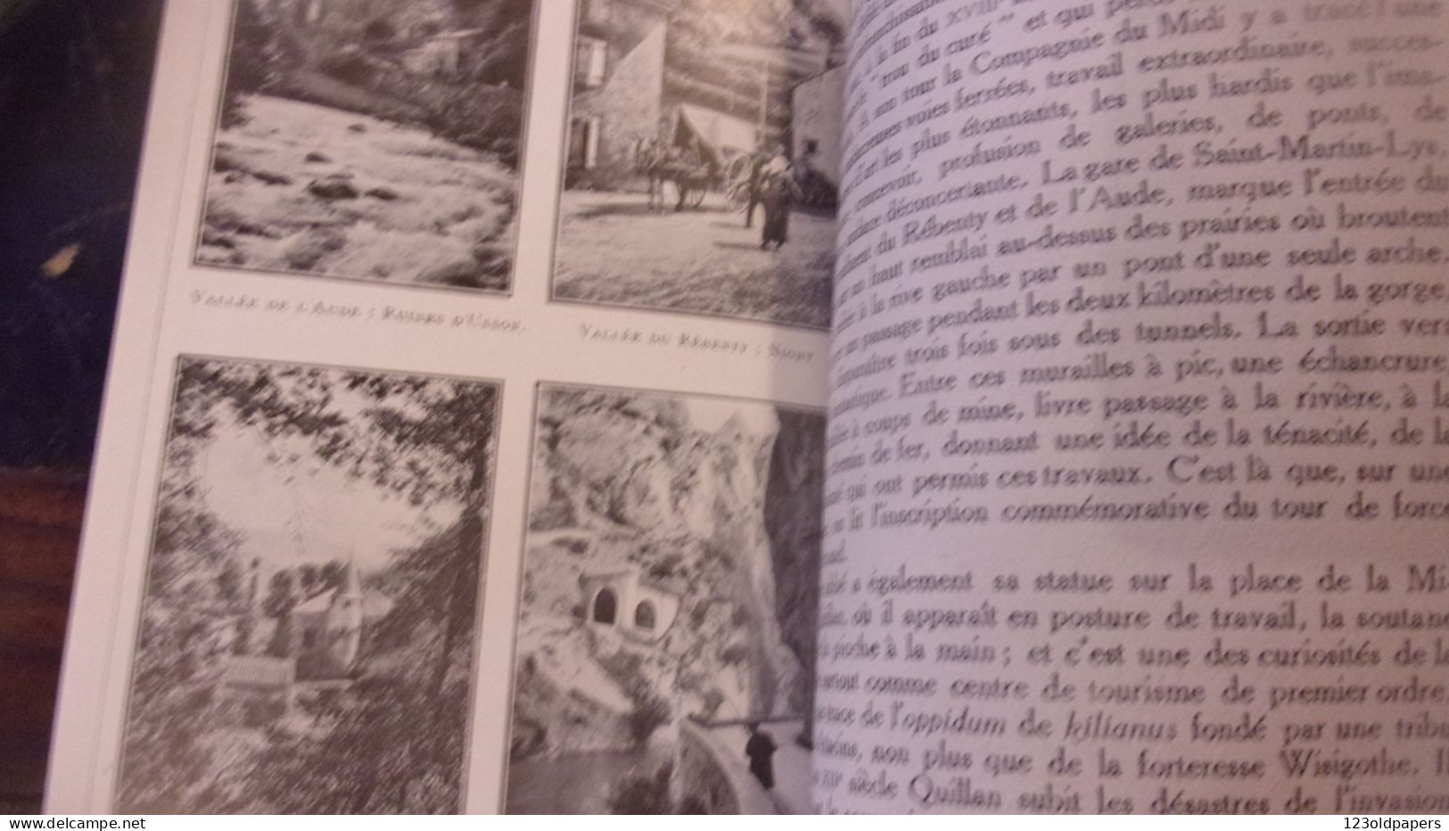 RELIURE   L CH DE FOUCHIER   UN MOIS AUX PYRENEES - Midi-Pyrénées