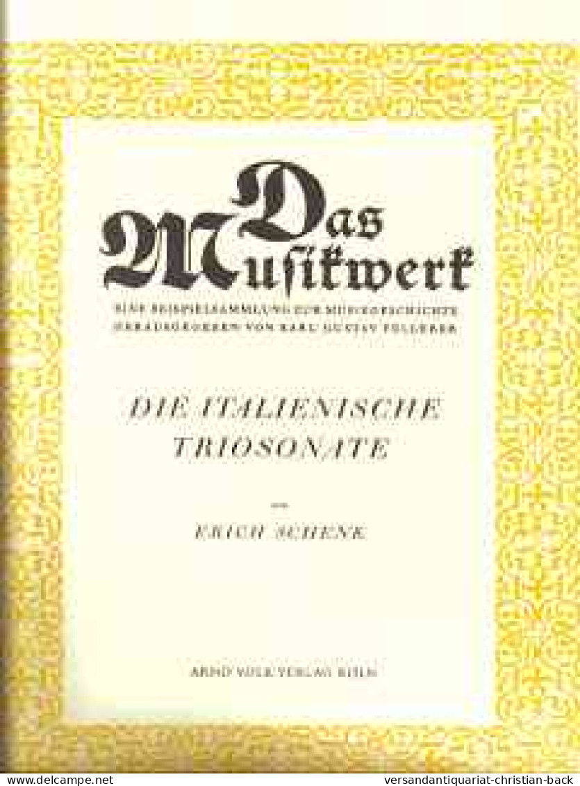 Die  Italienische Triosonate - Music