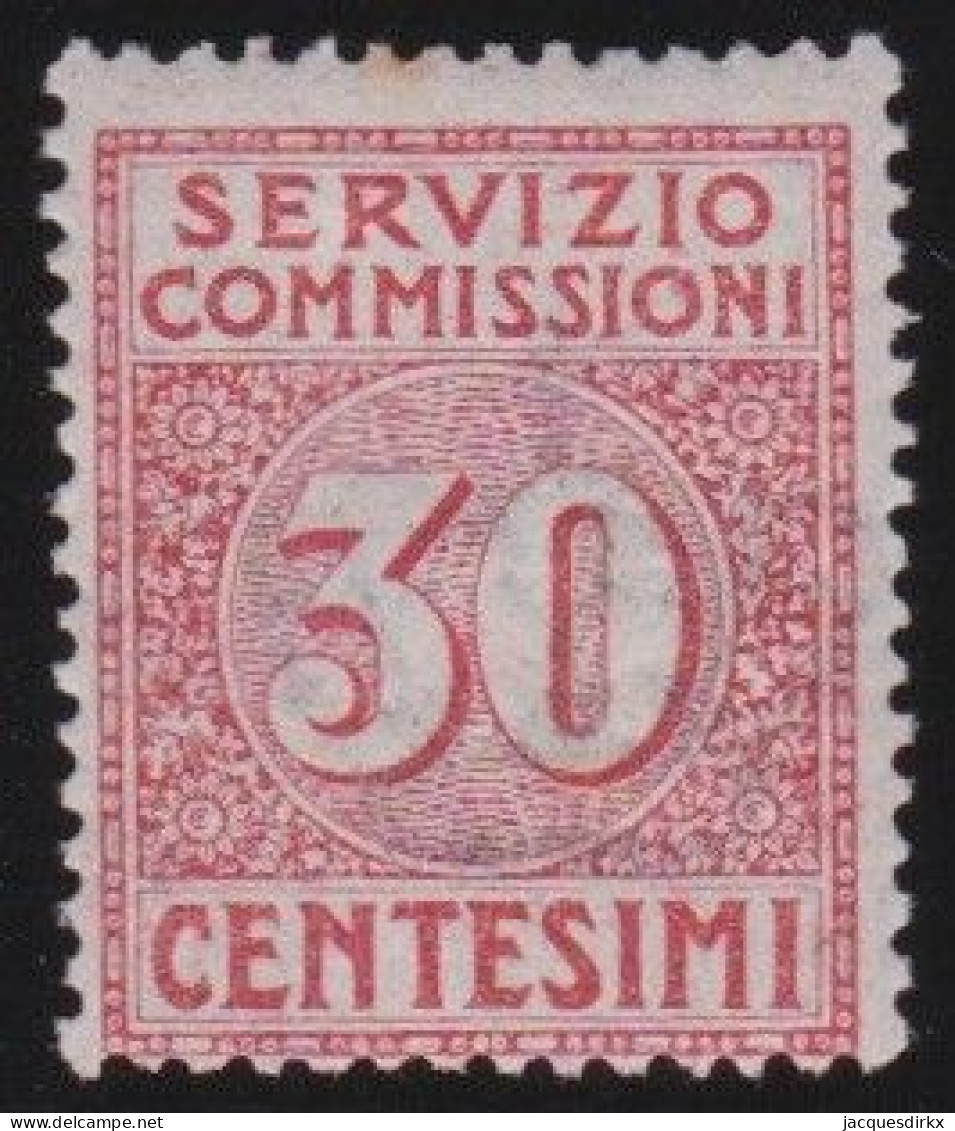 Italy   .  Y&T   .     Service  9    .    **      .    MNH - Nuovi