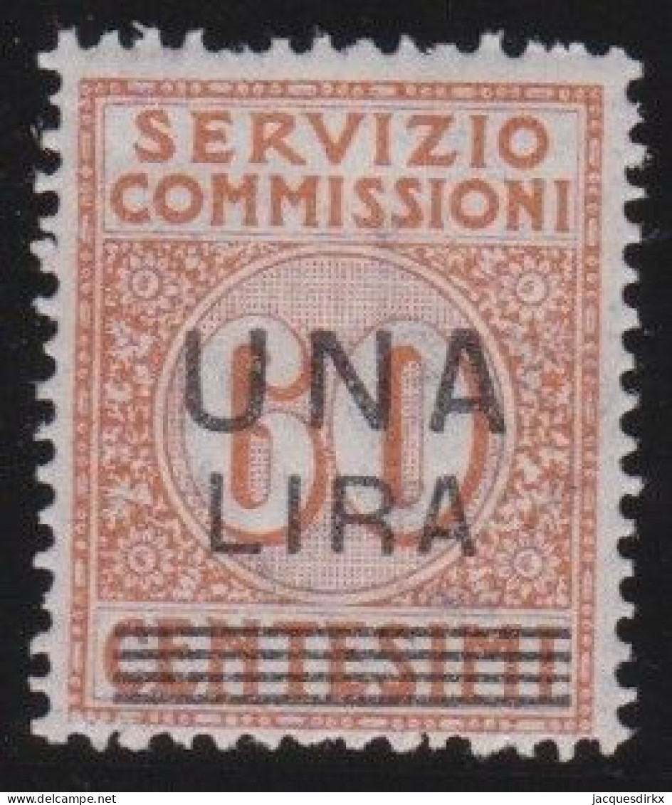 Italy   .  Y&T   .     Service  12    .    *-VLH       .   Mint-hinged - Ungebraucht