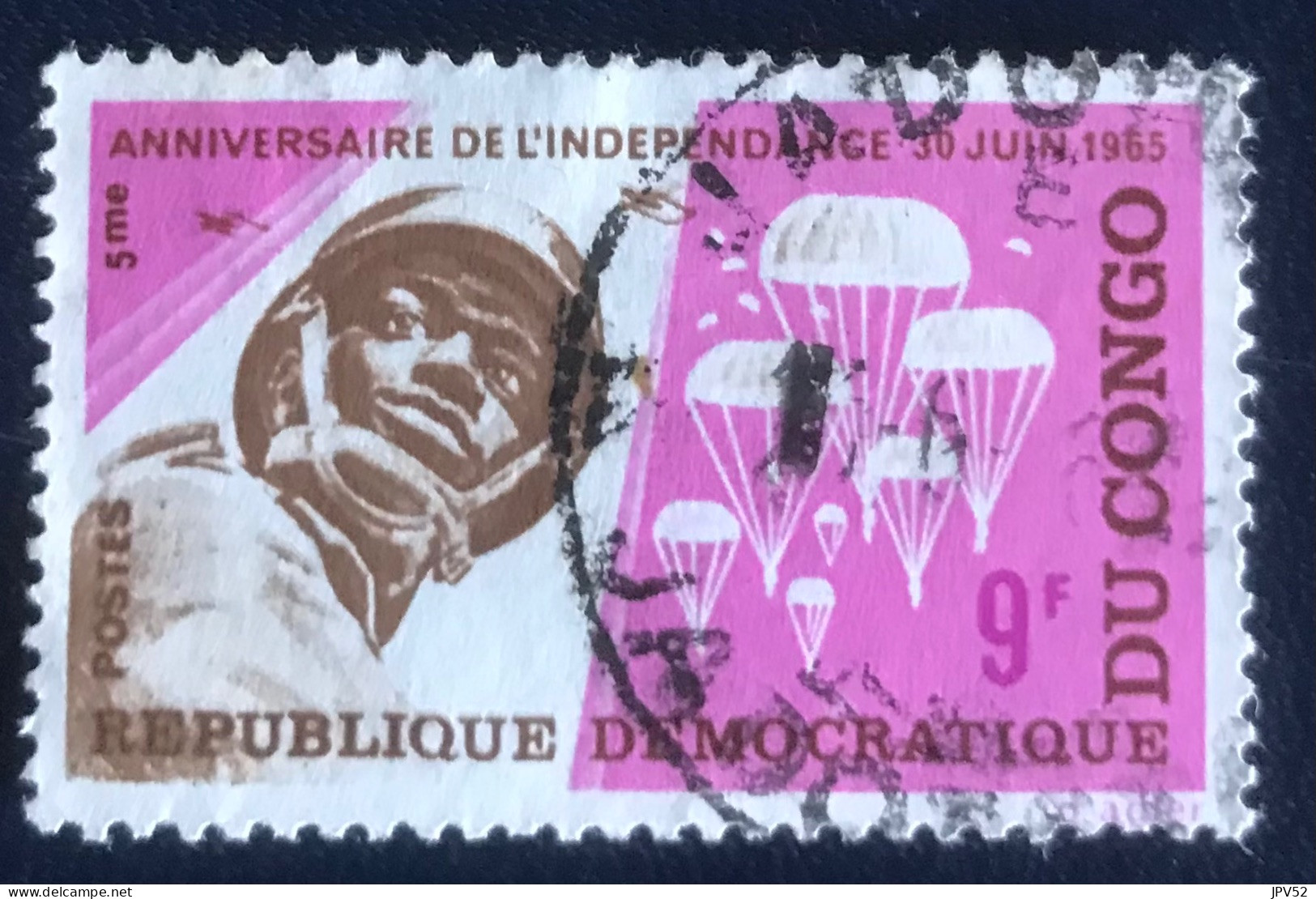 République Démocratique Du Congo - C3/42 - 1965 - (°)used - Michel 238 - 5j Onafhankelijkheid - Gebraucht