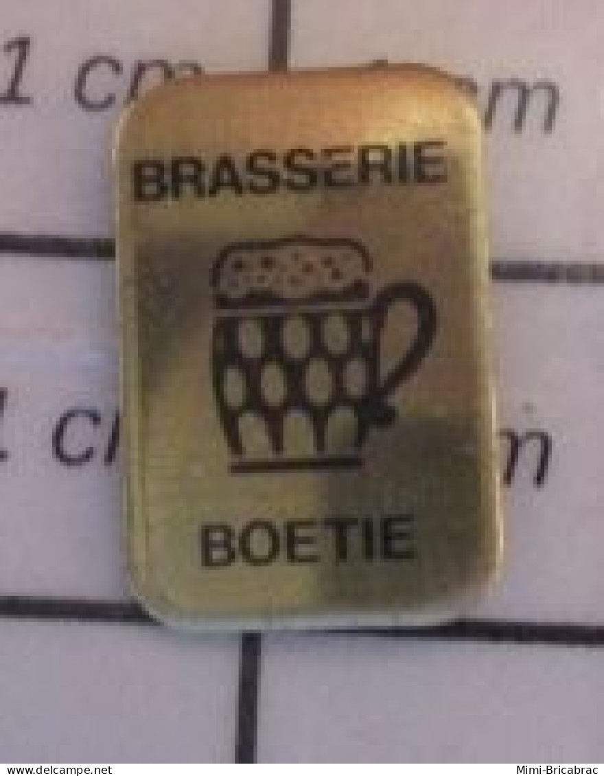 617 Pin's Pins / Beau Et Rare / BIERES / CHOPE DE BIERE BRASSERIE BOETIE - Cerveza