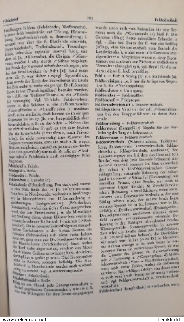 Hilfswörterbuch Für Historiker. 1.  A - K. - Lexiques