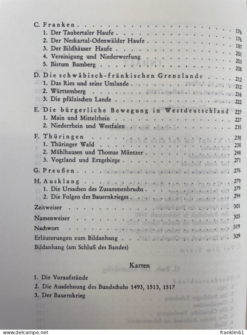 Der Deutsche Bauernkrieg; [Hauptband]. - 4. Neuzeit (1789-1914)