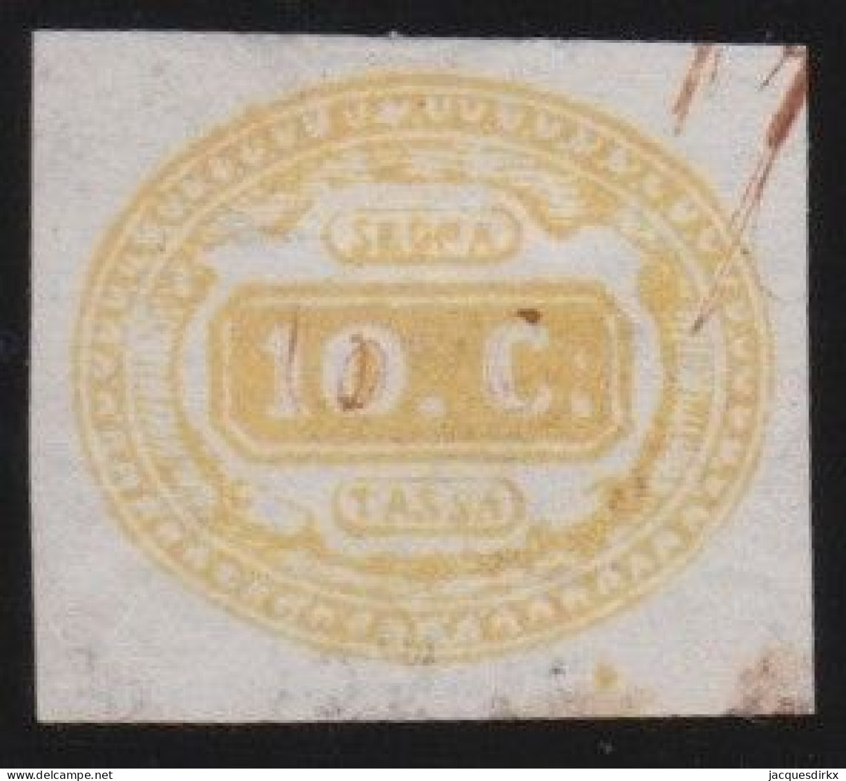 Italy   .  Y&T   .     Taxe  1  (2 Scans)     .   O      .    Cancelled - Segnatasse