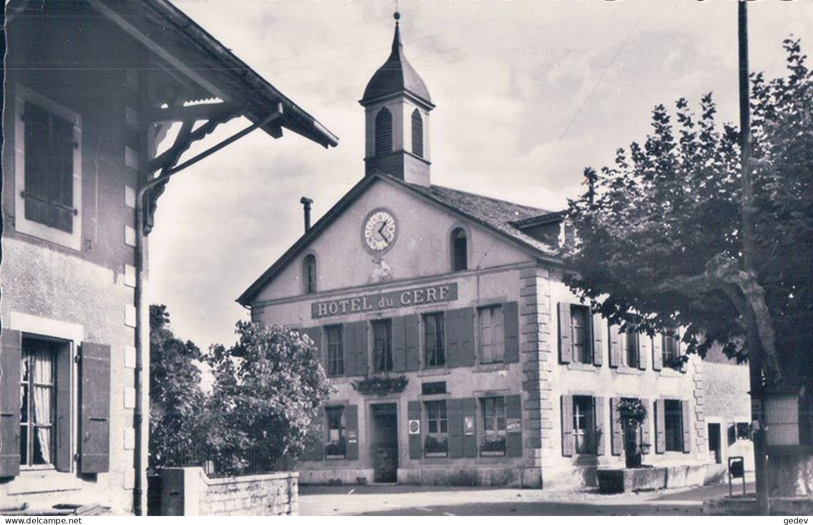 Crans Céligny VD, Hôtel Du Cerf, A Hämmerli Restaurateur (376) - Crans