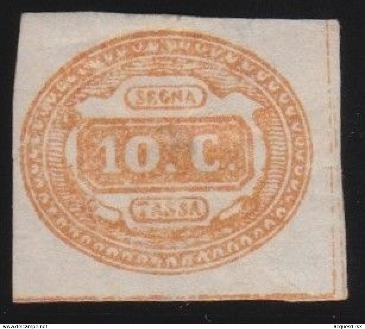 Italy   .  Y&T   .     Taxe  1b  (2 Scans)     .   O      .    Cancelled - Strafport