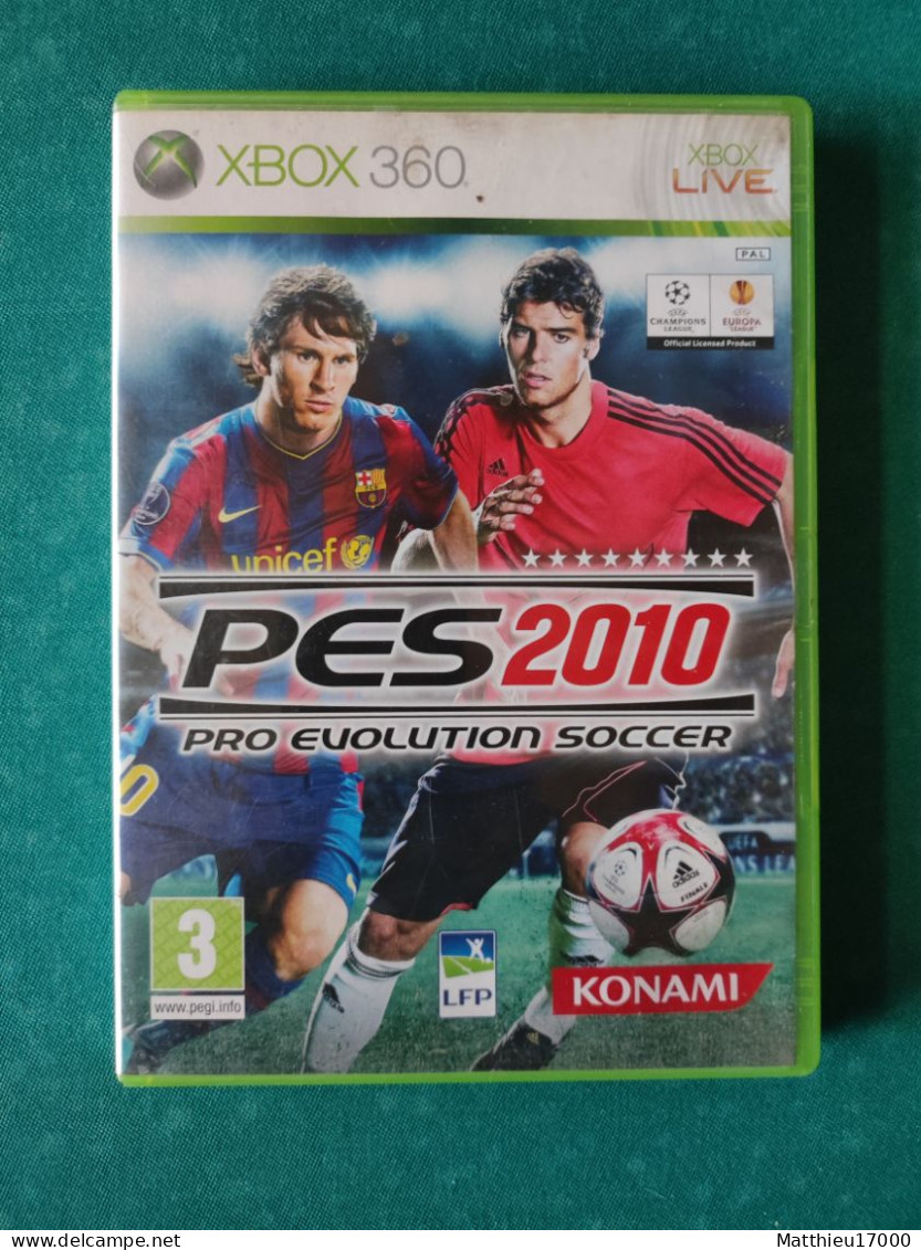 Jeux XBOX 360 - PES 2010 - Xbox 360