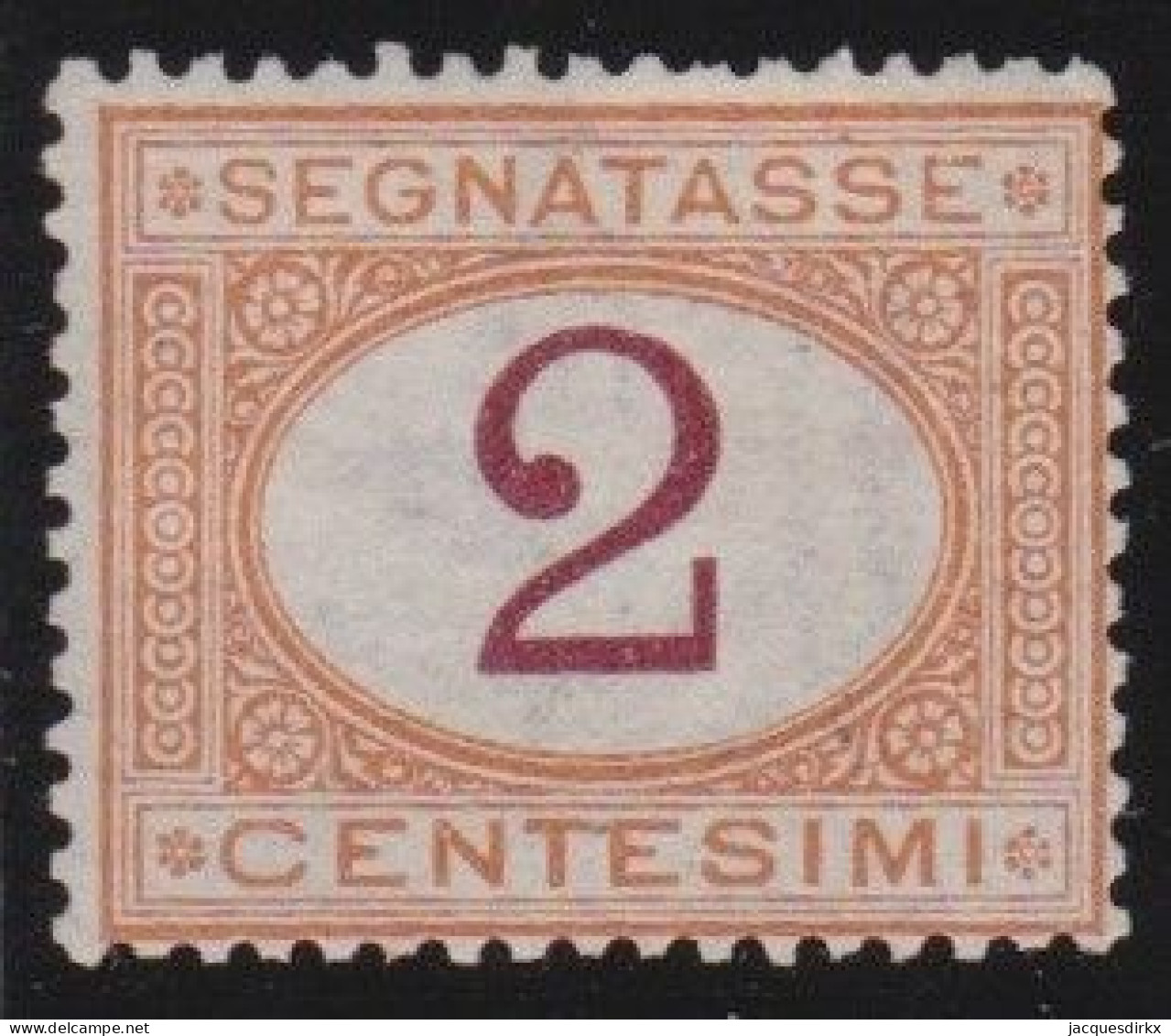 Italy   .  Y&T   .     Taxe  4      .   (*)      .   Mint Without Gum - Strafport