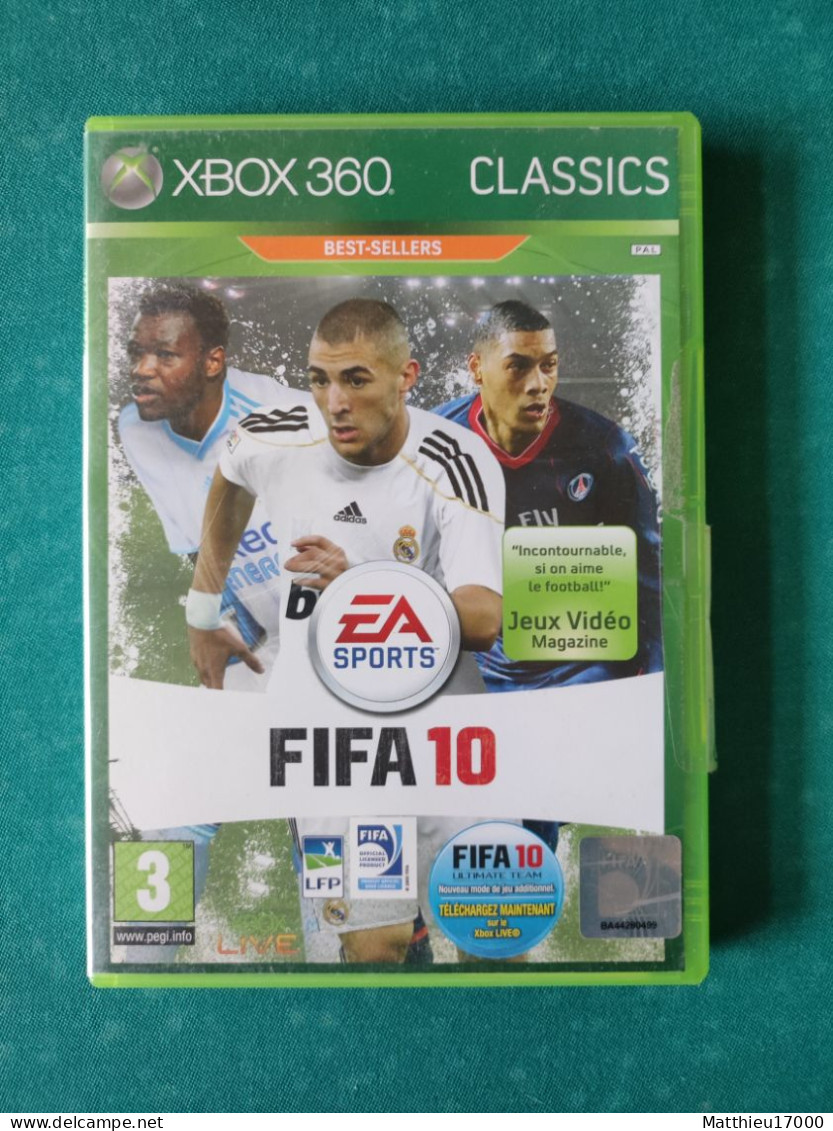 Jeux XBOX 360 - FIFA 10 - Xbox 360