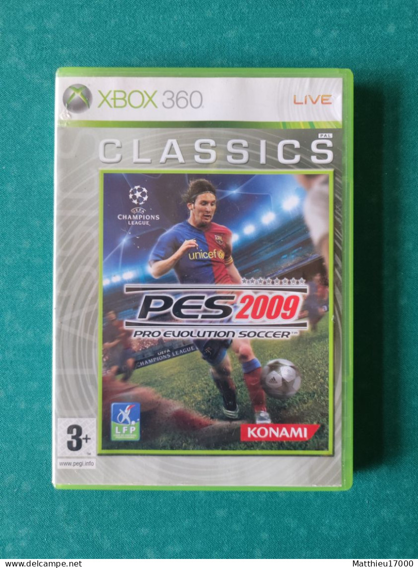 Jeux XBOX 360 -  PES 2009 - Xbox 360