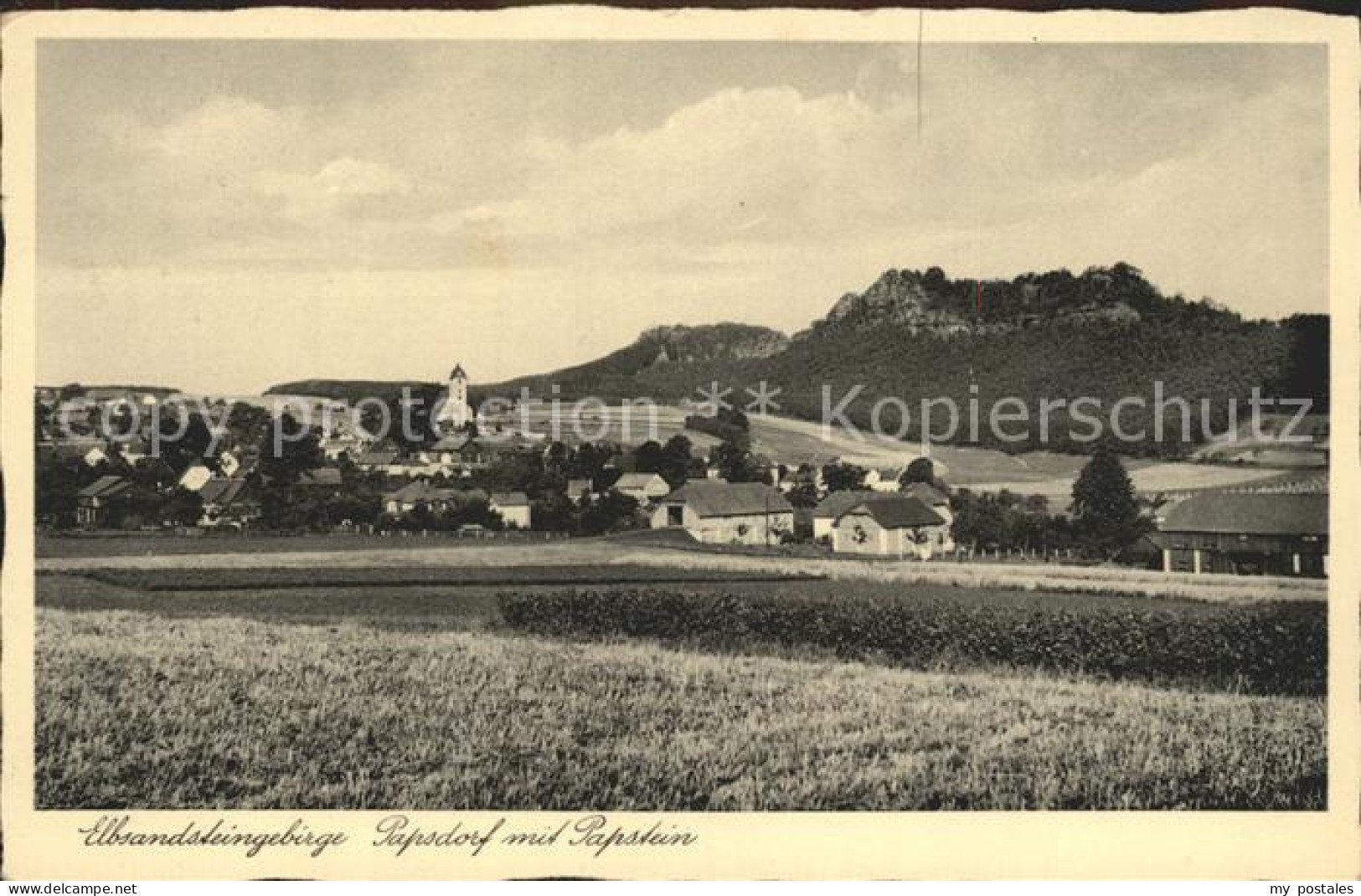 42163087 Papstdorf Papststein Papstdorf - Gohrisch