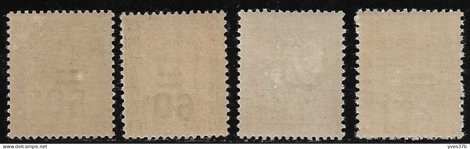 FRANCE TAXES N°51/54  - Neuf** - SUP - - 1859-1959 Mint/hinged