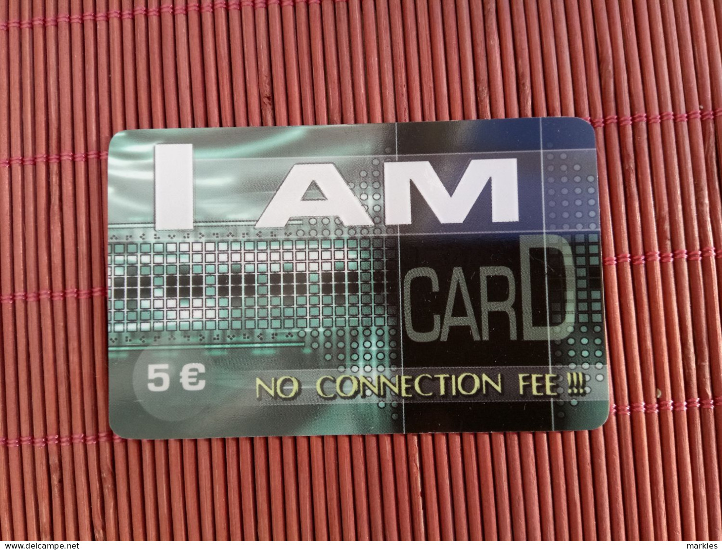 Prepaidcard Belgium Iam  Used Rare - [2] Prepaid & Refill Cards