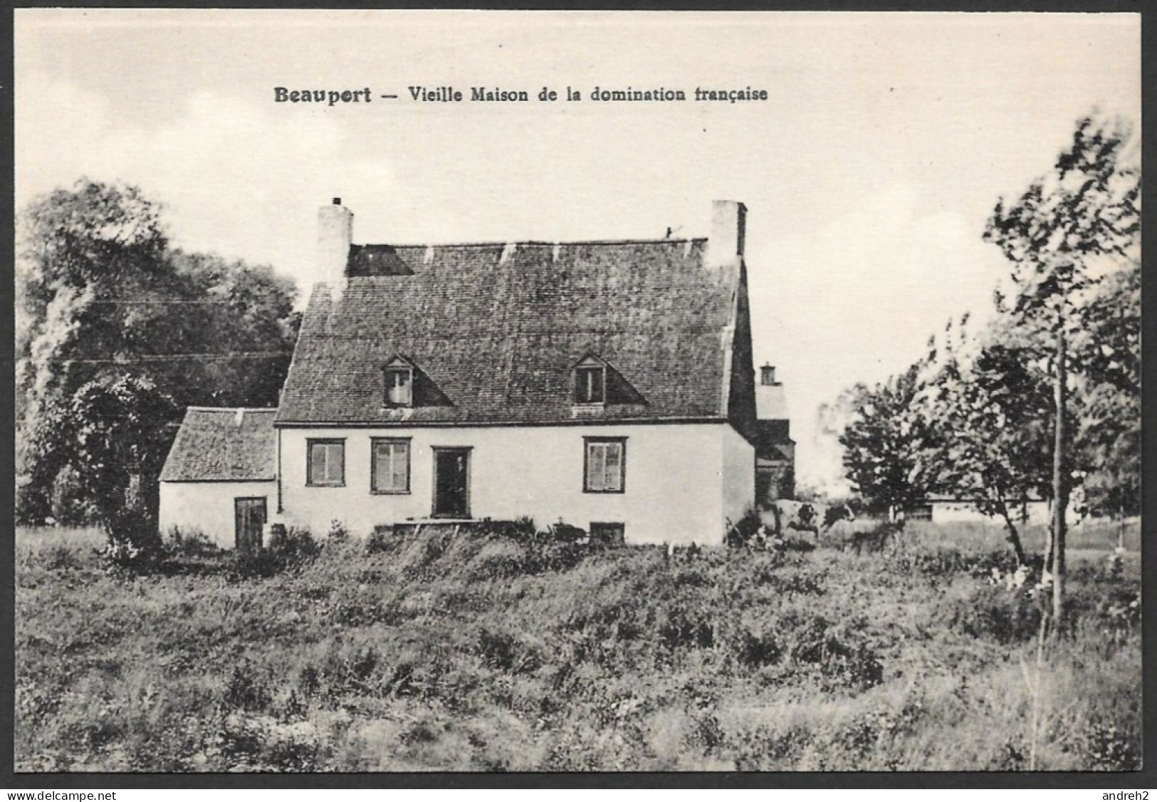 Beauport  Québec - C.P.A. Vieille Maison De La Domination Française - Québec - Beauport