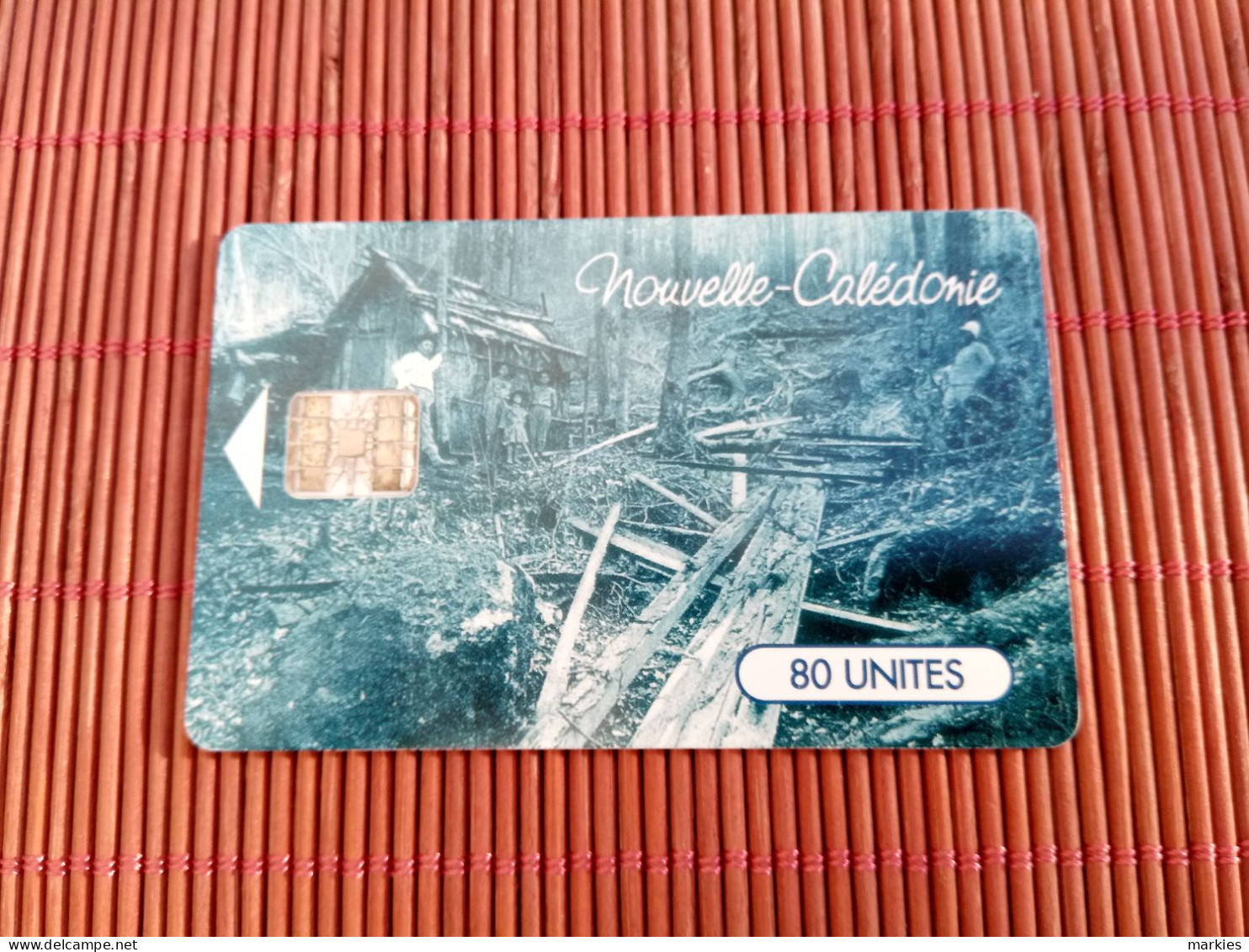 Phoneacrd Nouvelle Caledone 80 Uits Used - New Caledonia