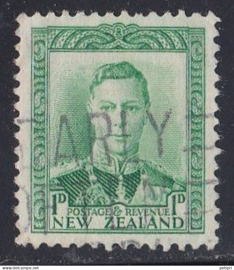 Nouvelle Zélande  1930 -1939  Dominion   Y&T  N °  238   Oblitéré - Usati