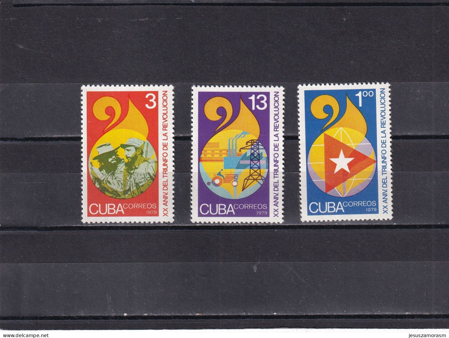 Cuba Nº 2090 Al 2092 - Unused Stamps