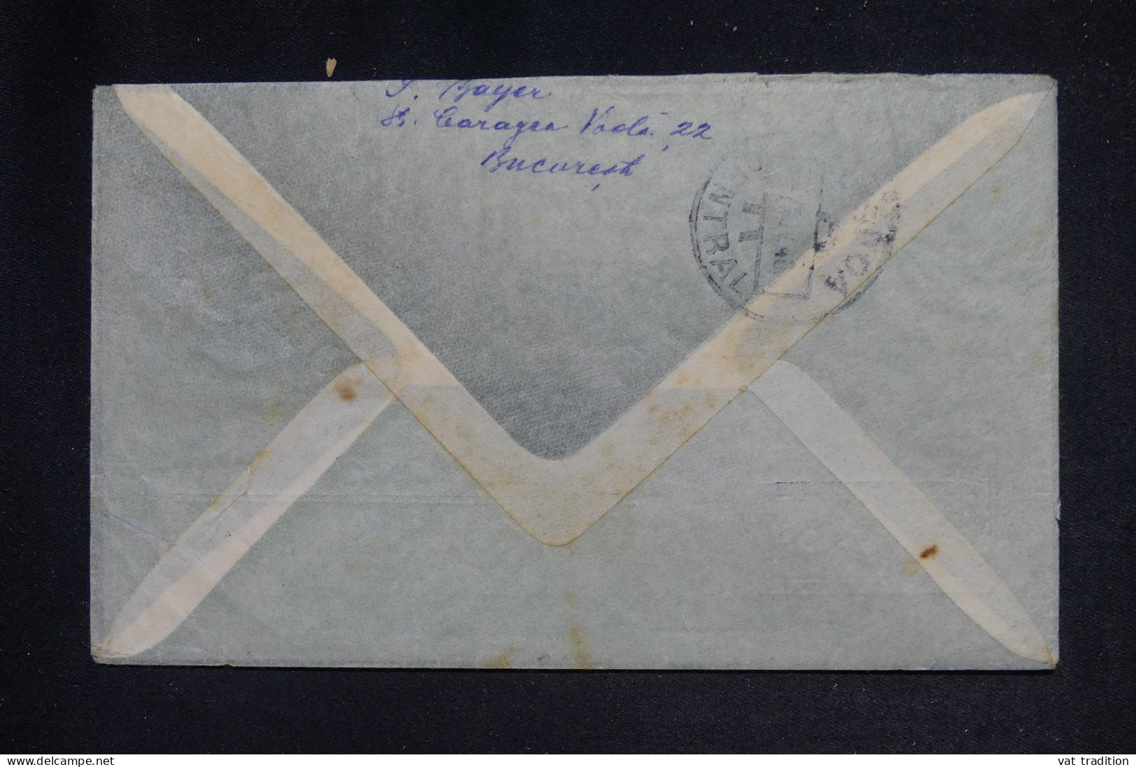 ROUMANIE - Enveloppe En Recommandé De Bucarest Pour Lisbonne En 1940 - L 149621 - Storia Postale