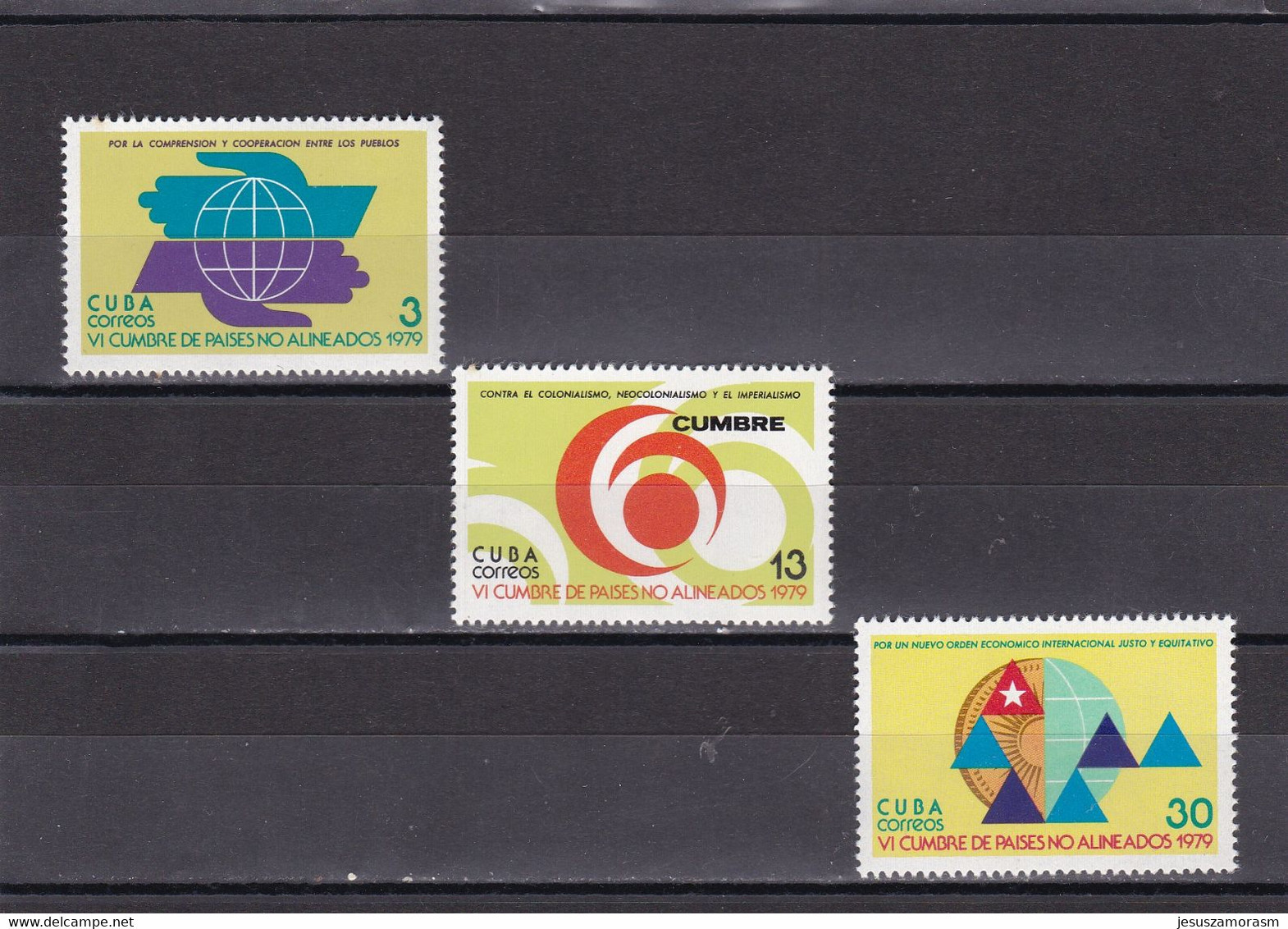Cuba Nº 2116 Al 2118 - Unused Stamps