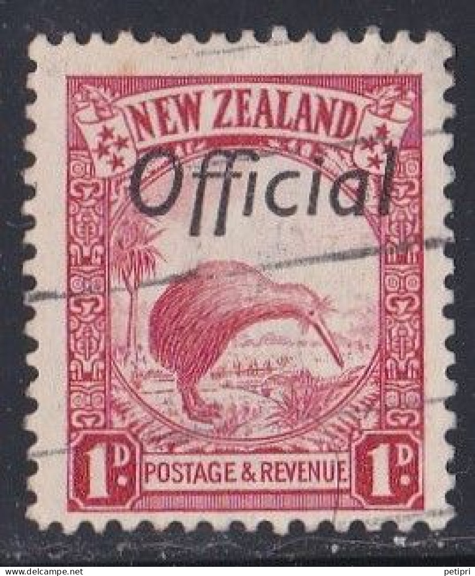 Nouvelle Zélande   -  Service    Y&T  N °  72   Oblitéré - Dienstzegels