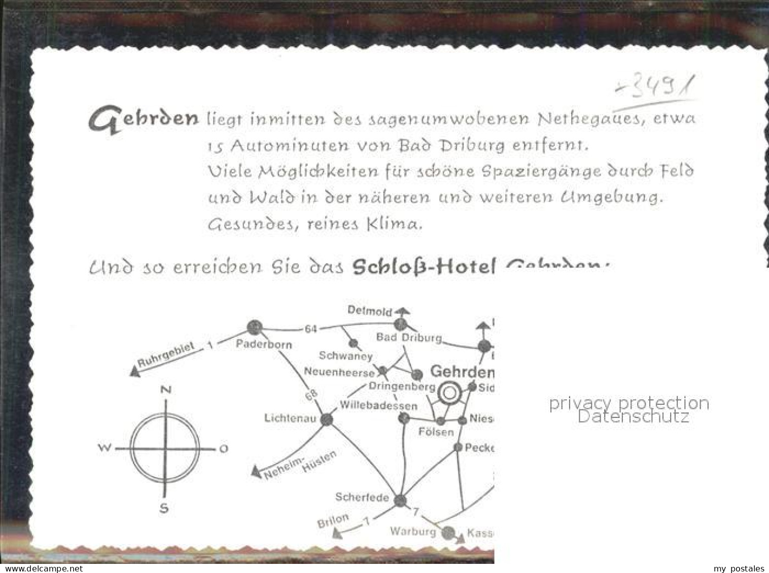 42156314 Gehrden Westfalen Schloss- Hotel Gehrden Westfalen - Brakel