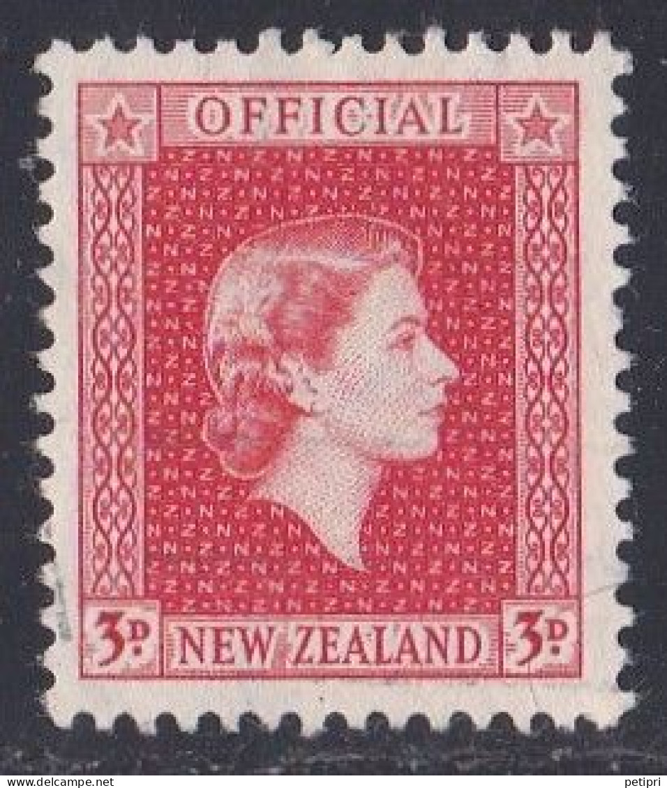 Nouvelle Zélande   -  Service    Y&T  N °  118    Oblitéré - Dienstmarken