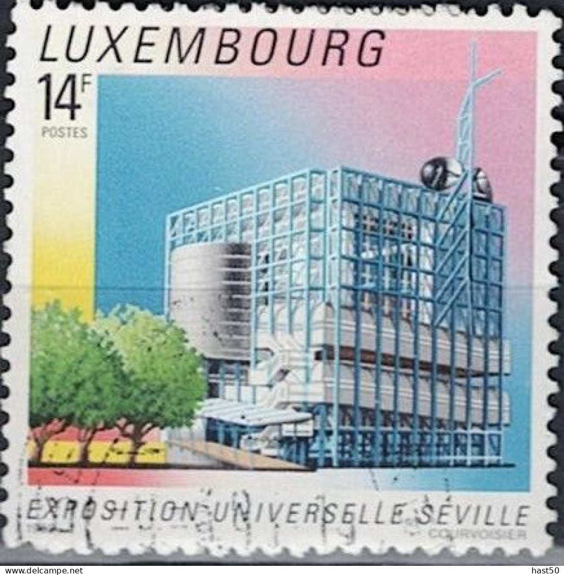 Luxemburg - EXPO Sevilla (MiNr: 1298) 1992 - Gest Used Obl - Gebraucht