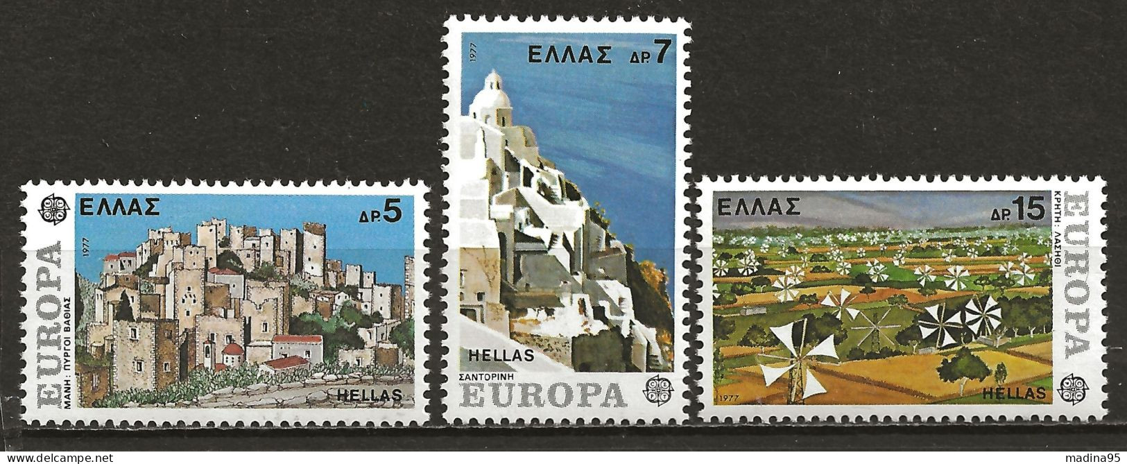 GRECE: **, N° YT 1242 à 1244, Série, Europa, TB - Unused Stamps