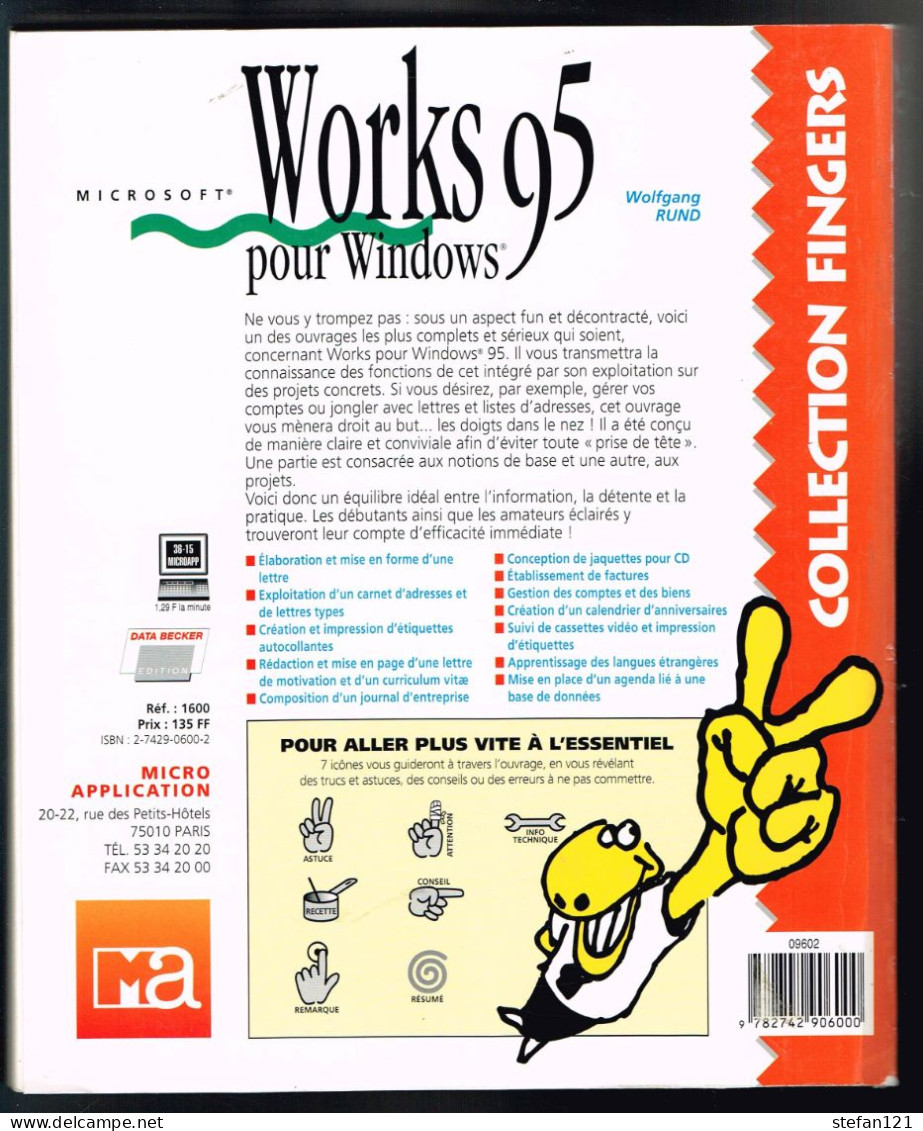 Works 95 Pour Windows - 1996 - 464 Pages 23 X 19 Cm - Informatique