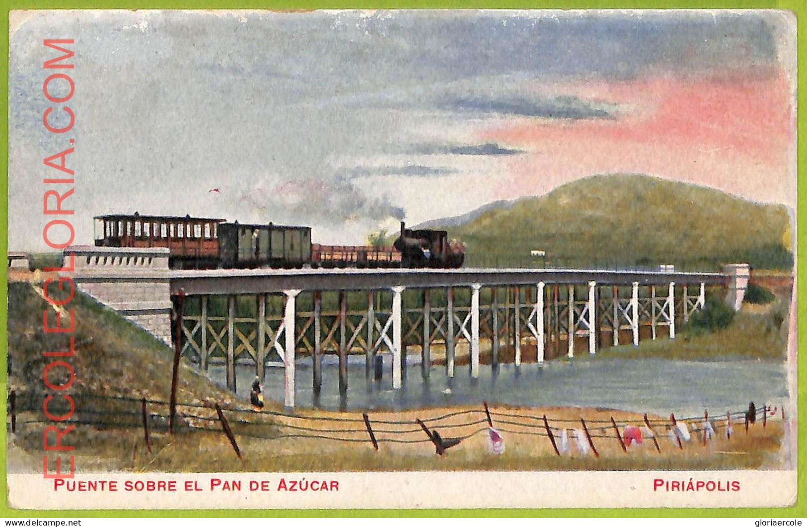 Af2752 - URUGUAY - VINTAGE POSTCARD - Piriápolis - Uruguay