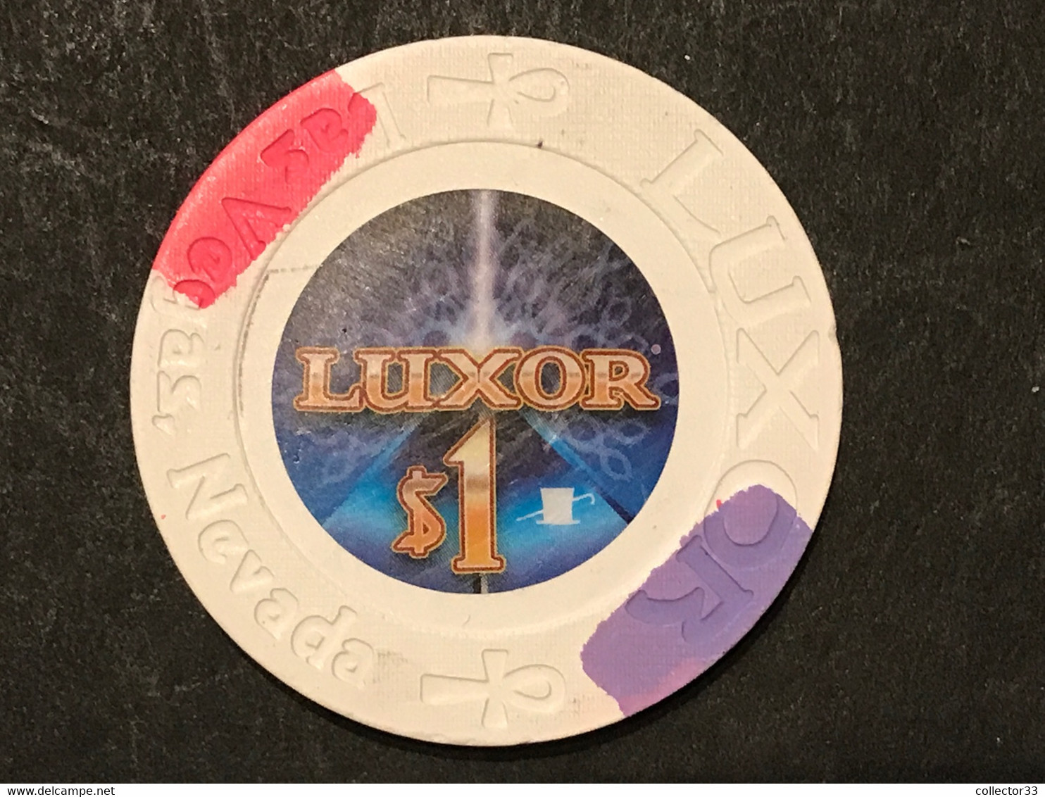 JETON / TOKEN LAS VEGAS 1$  CASINO LUXOR - Casino