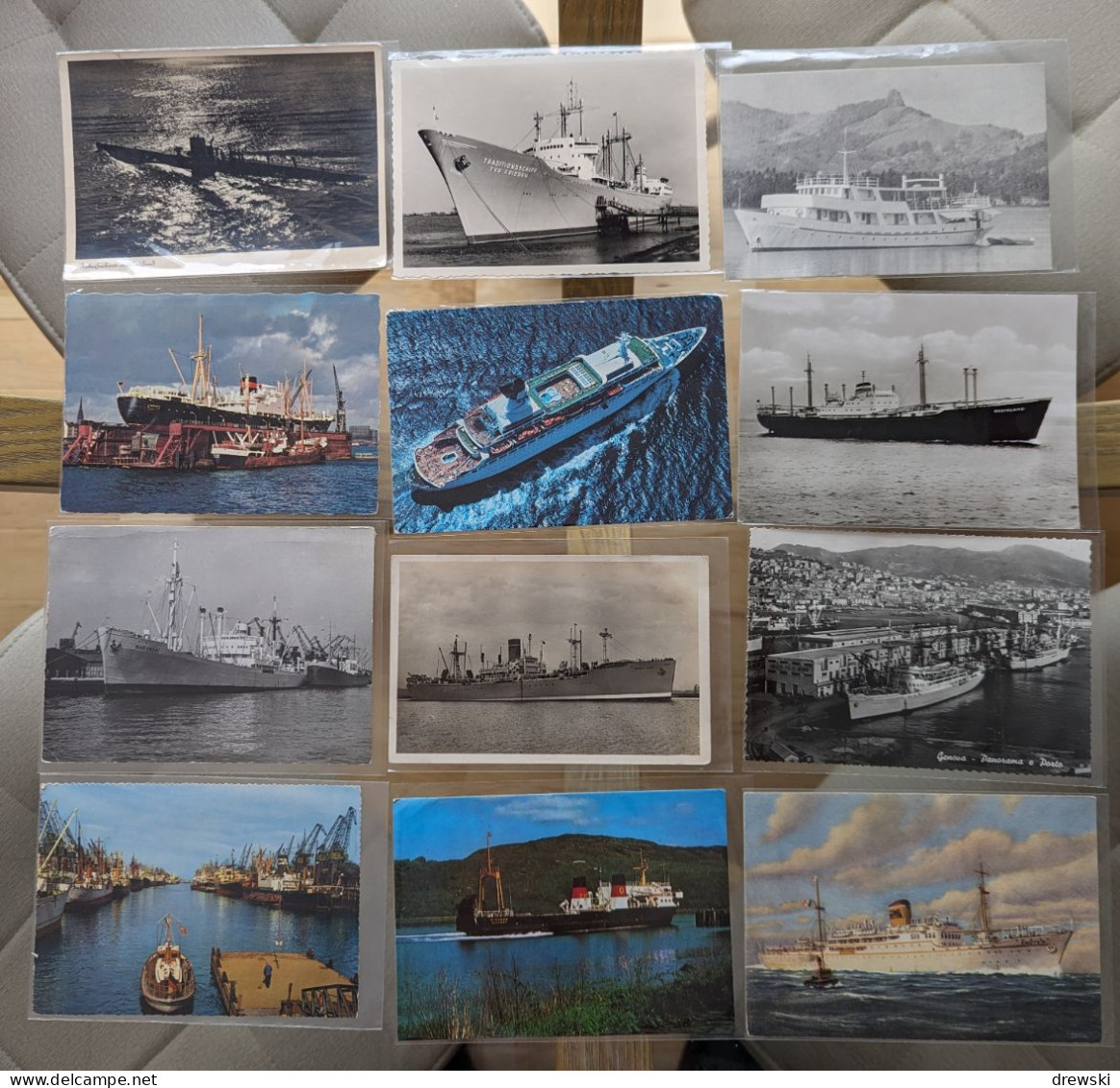 SHIPS & BOATS - 174 different postcards - Retired dealer's stock - ALL POSTCARDS PHOTOGRAPHED