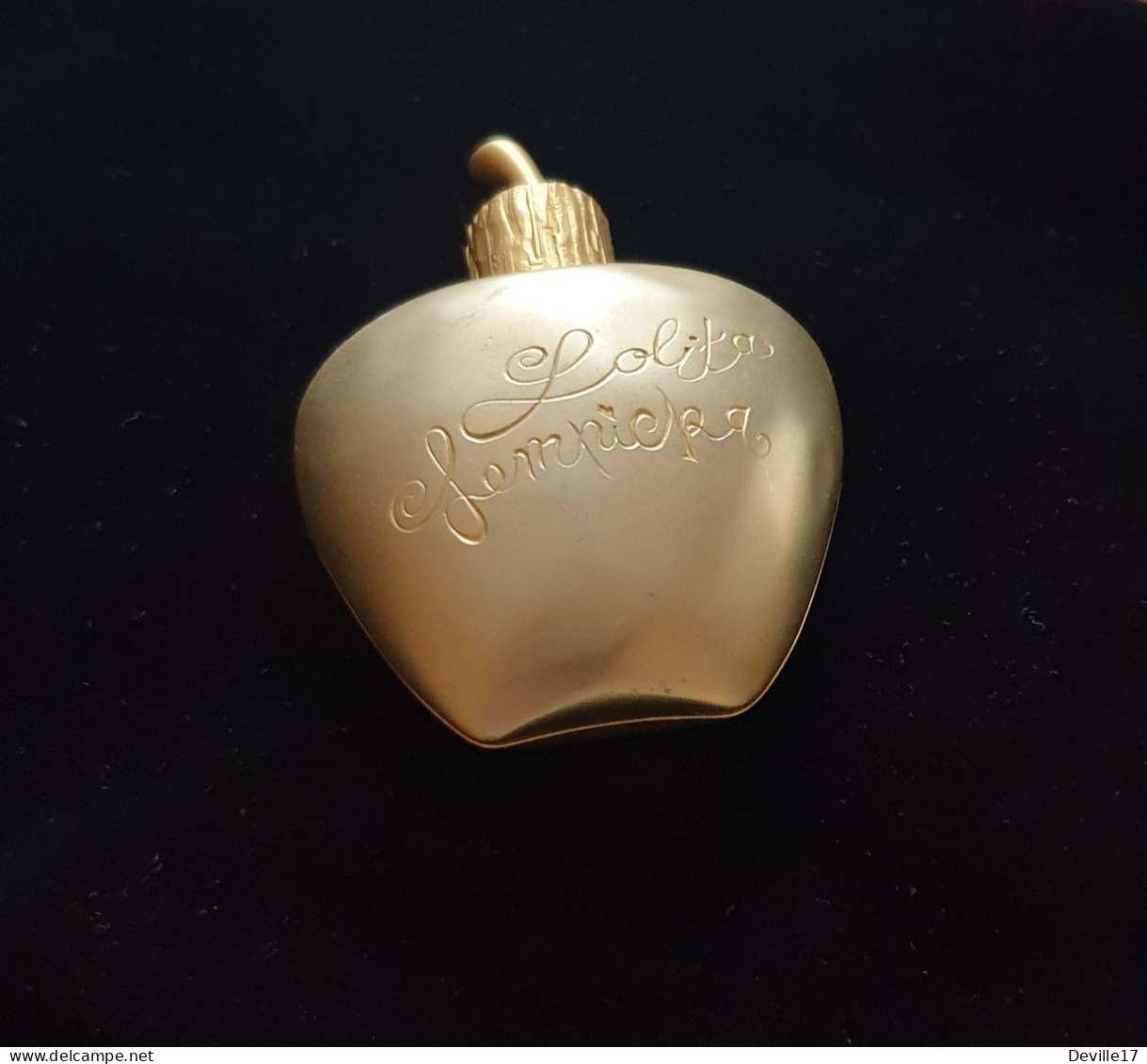 VAPORISATEUR DORE - COLLECTOR EDITION LIMITEE - LOLITA LEMPICKA - ANNEES 2000 - RECHARGEABLE VENDU VIDE - Flaconi Profumi (vuoti)