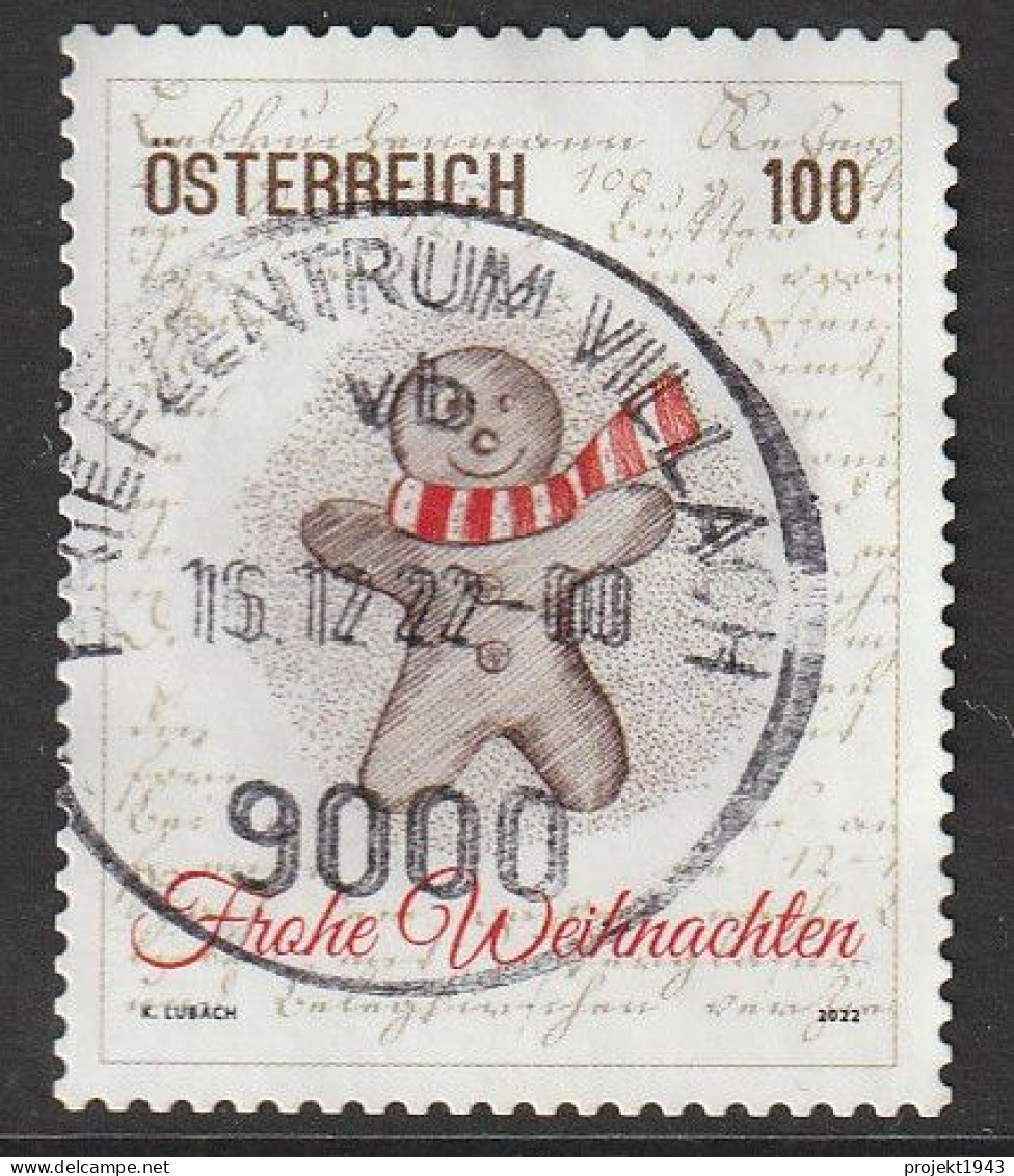 Austria 2022, Mi-Nr. 3699 Gestempelt Siehe Scan - Used Stamps