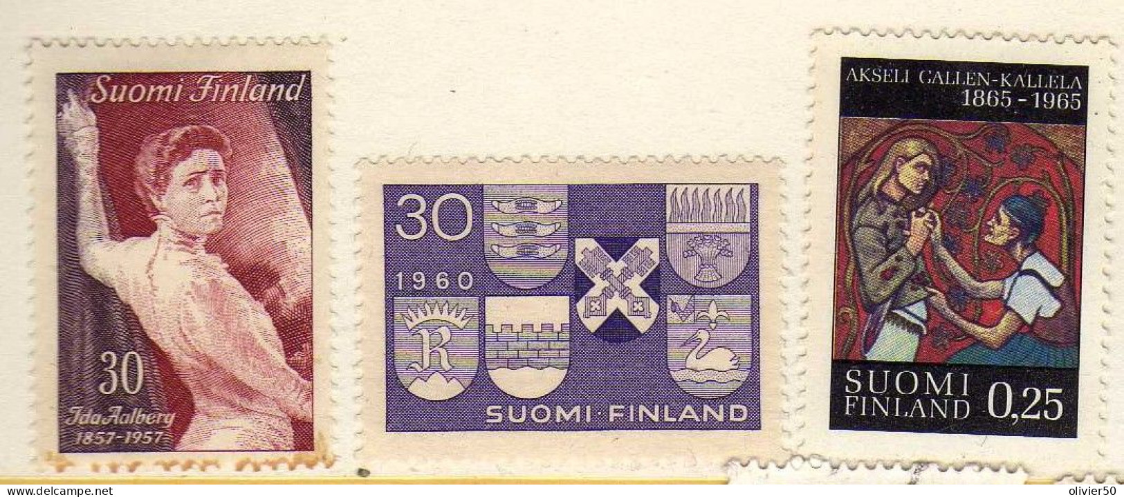 Finlande -  Evenements - Art - Neufs**/* - Unused Stamps