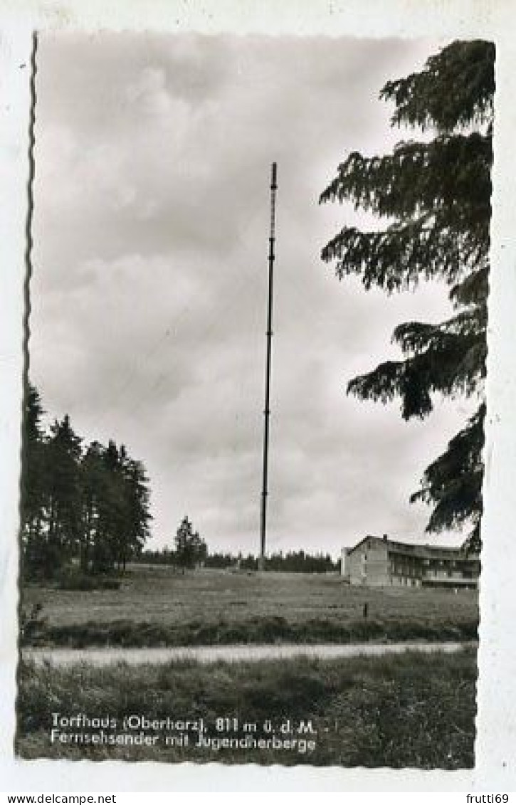 AK 196976 GERMANY - Torfhaus / Oberharz - Fernsehsender Mit Jugendherberge - Oberharz