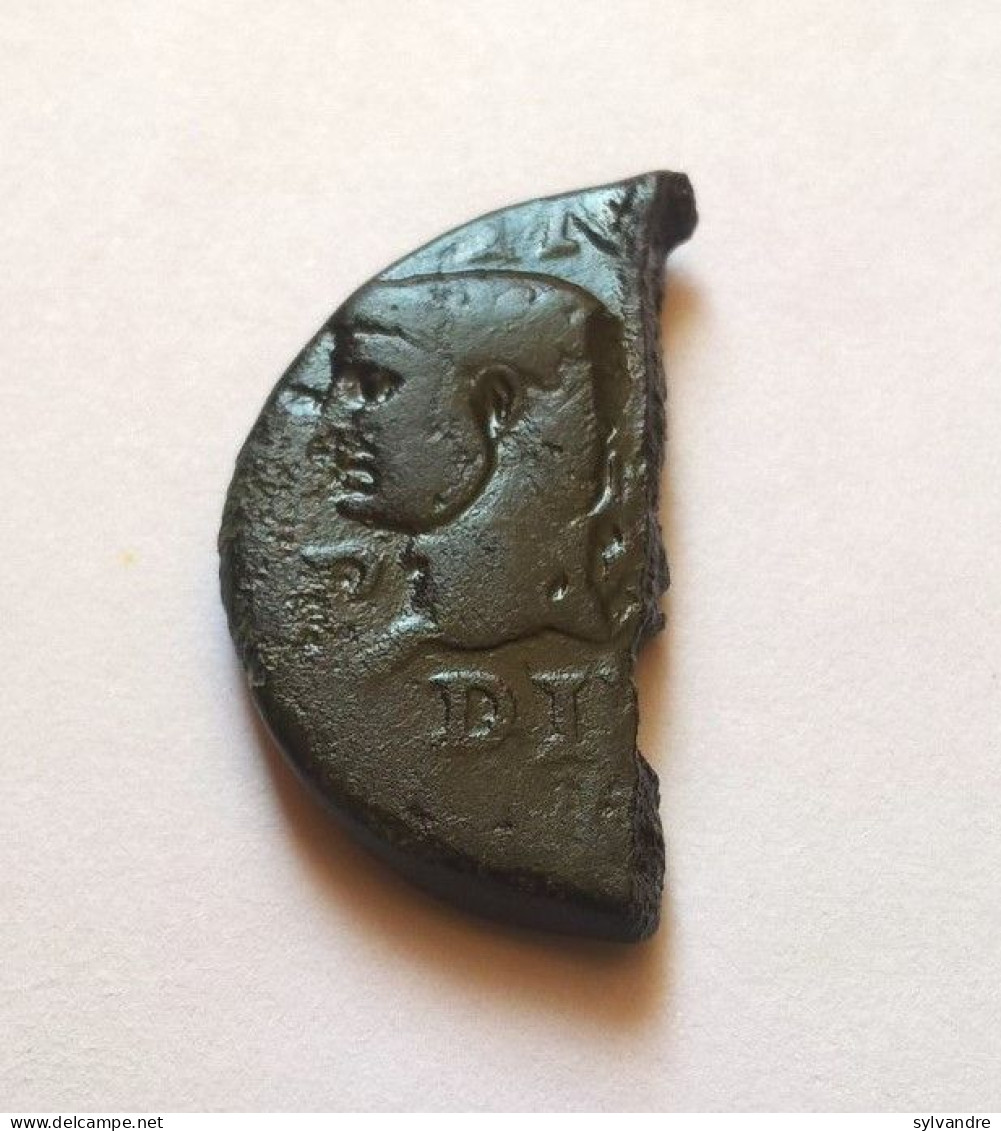 Nîmes , Demi-dupondius Type 4 - Die Julio-Claudische Dynastie (-27 / 69)