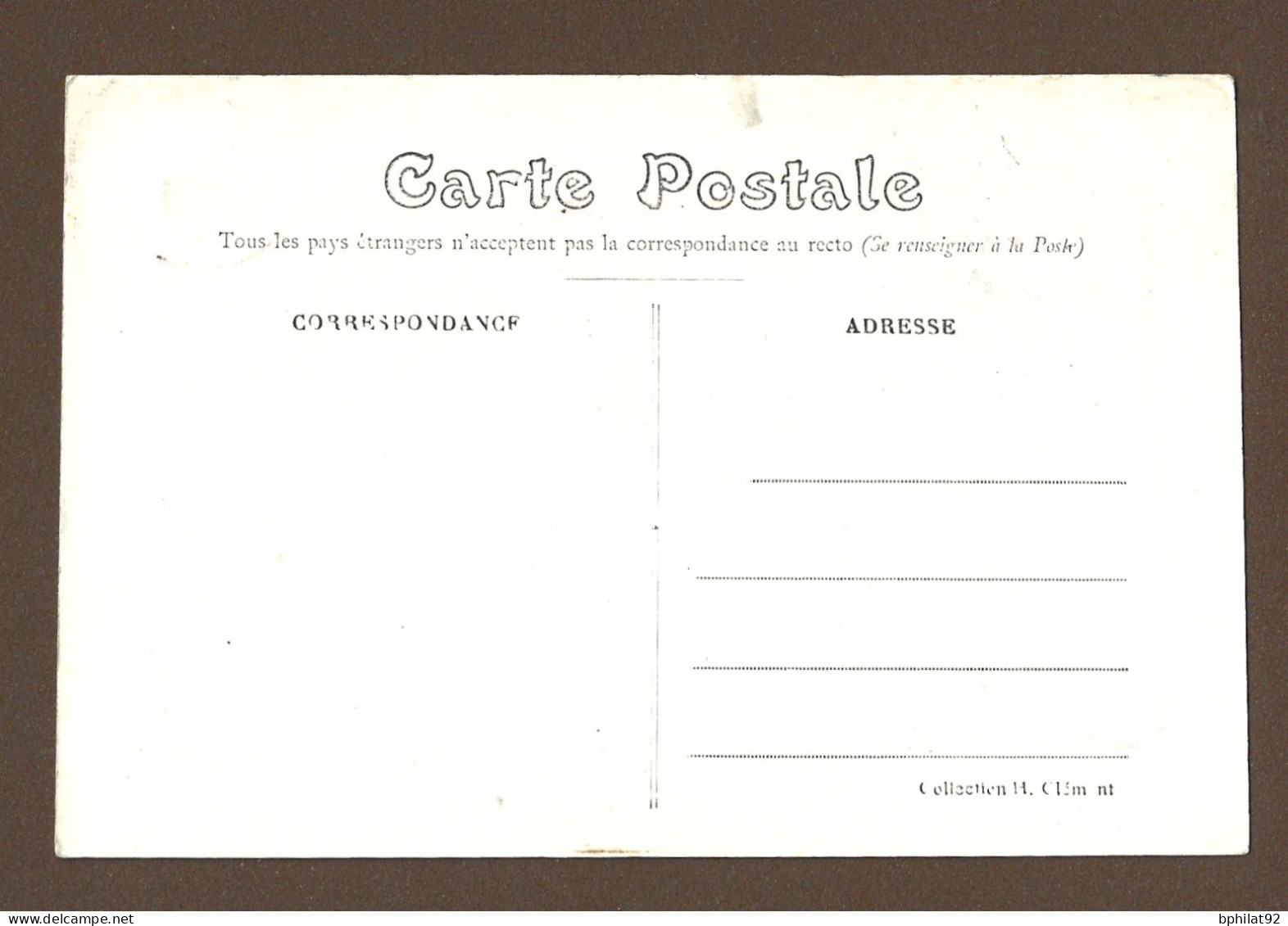 !!! CARTE POSTALE DU CONGO AVEC RARE OBLITÉRATION TEMPORAIRE NUMÉRO 4 - Covers & Documents