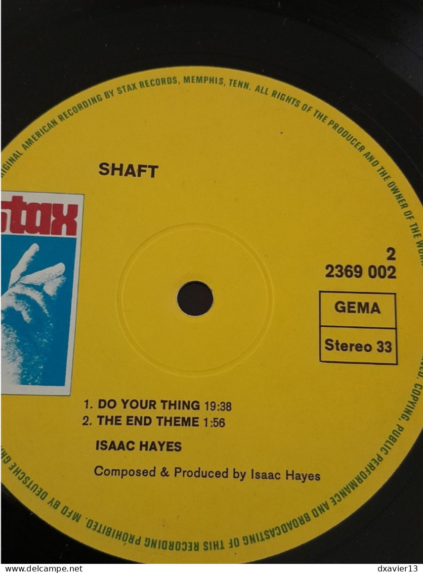 33T -  Isaac Hayes ‎– Shaft