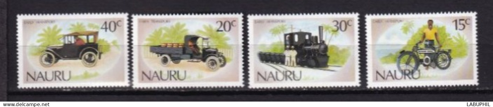 NAURU  MNH  ** 1986 Transports - Nauru