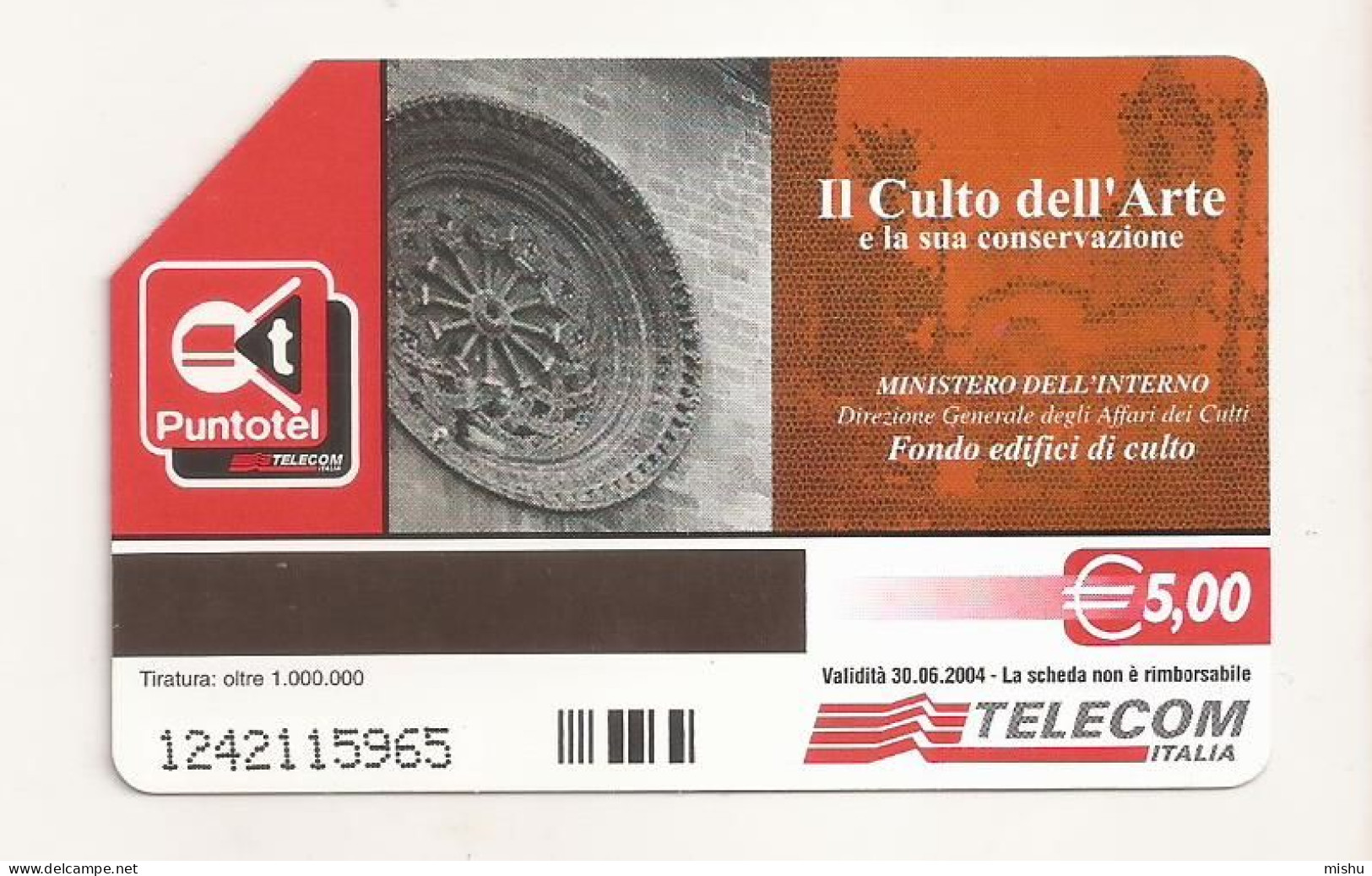 CT2 - Italy Phonecard - Telecom Italia  - 5 Euro - SS. Annunziata-Trapani - Sonstige & Ohne Zuordnung