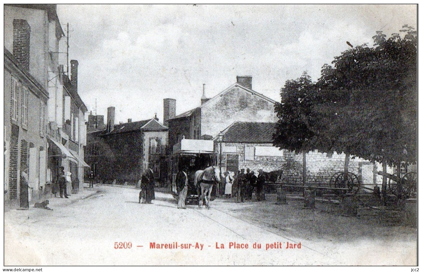51 - Mareuil-sur-Ay - Place Du Petit Jard - Mareuil-sur-Ay