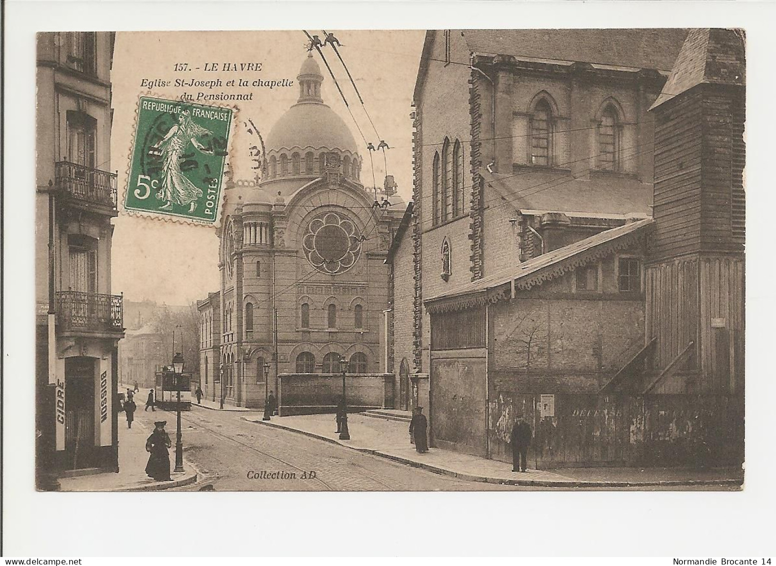 Dép. 76 - Le Havre - Eglise St-Joseph Et La Chapelle Du Pensionnat - Forêt De Montgeon