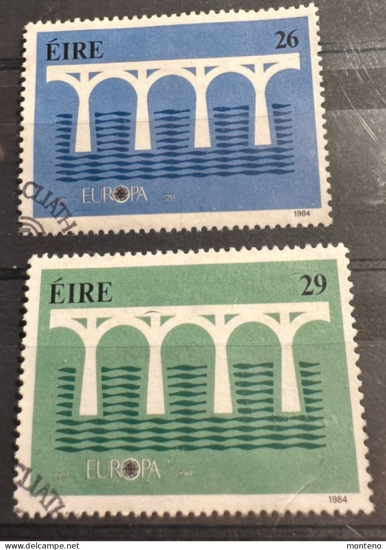 Irlande 1984  Y Et T   541/2 O   Mi 538/9 - Usados