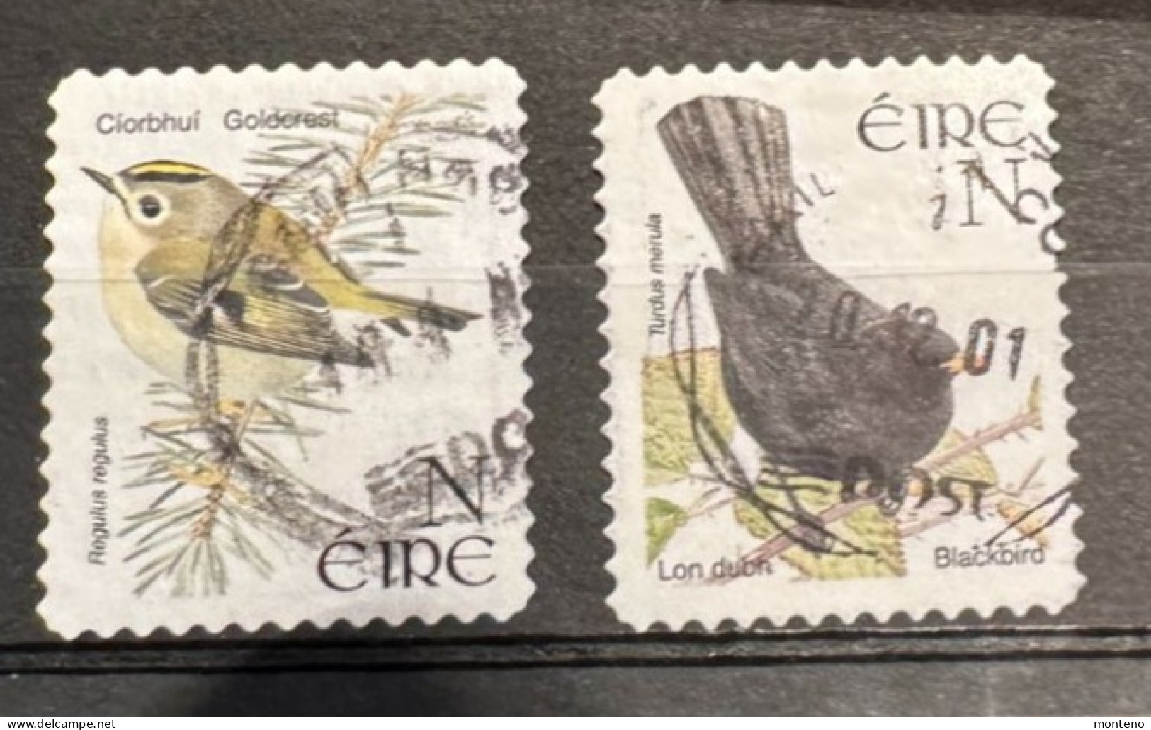 Irlande   2001  Y Et T   1381/2 O   Mi 1373/4   Cachet Rond - Gebraucht