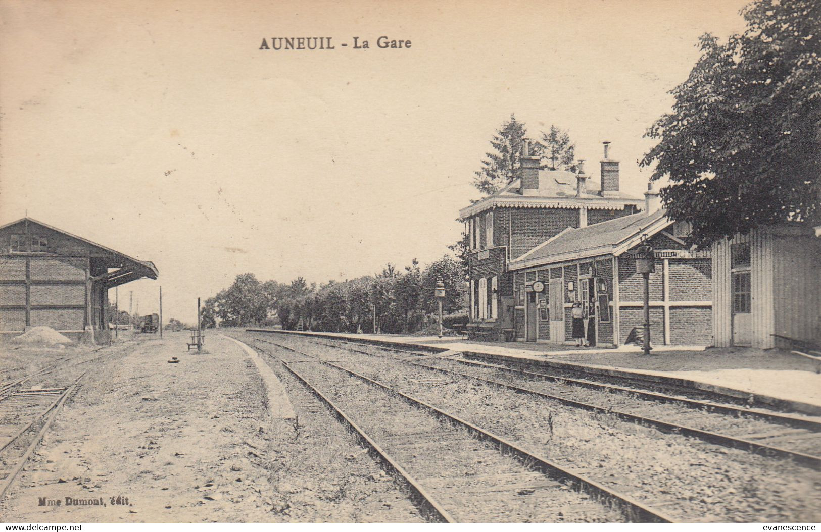 60 : Auneuil : La Gare   ///  Réf. Janv. 24  /// N° 29.003 - Auneuil
